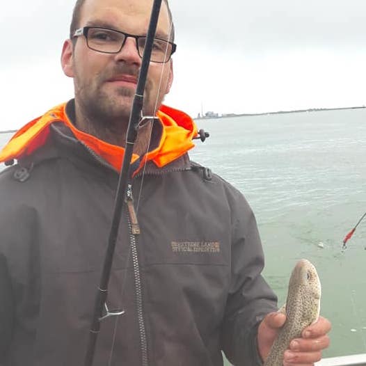 Haaienvissen Noordzee vangst, de Hondshaai